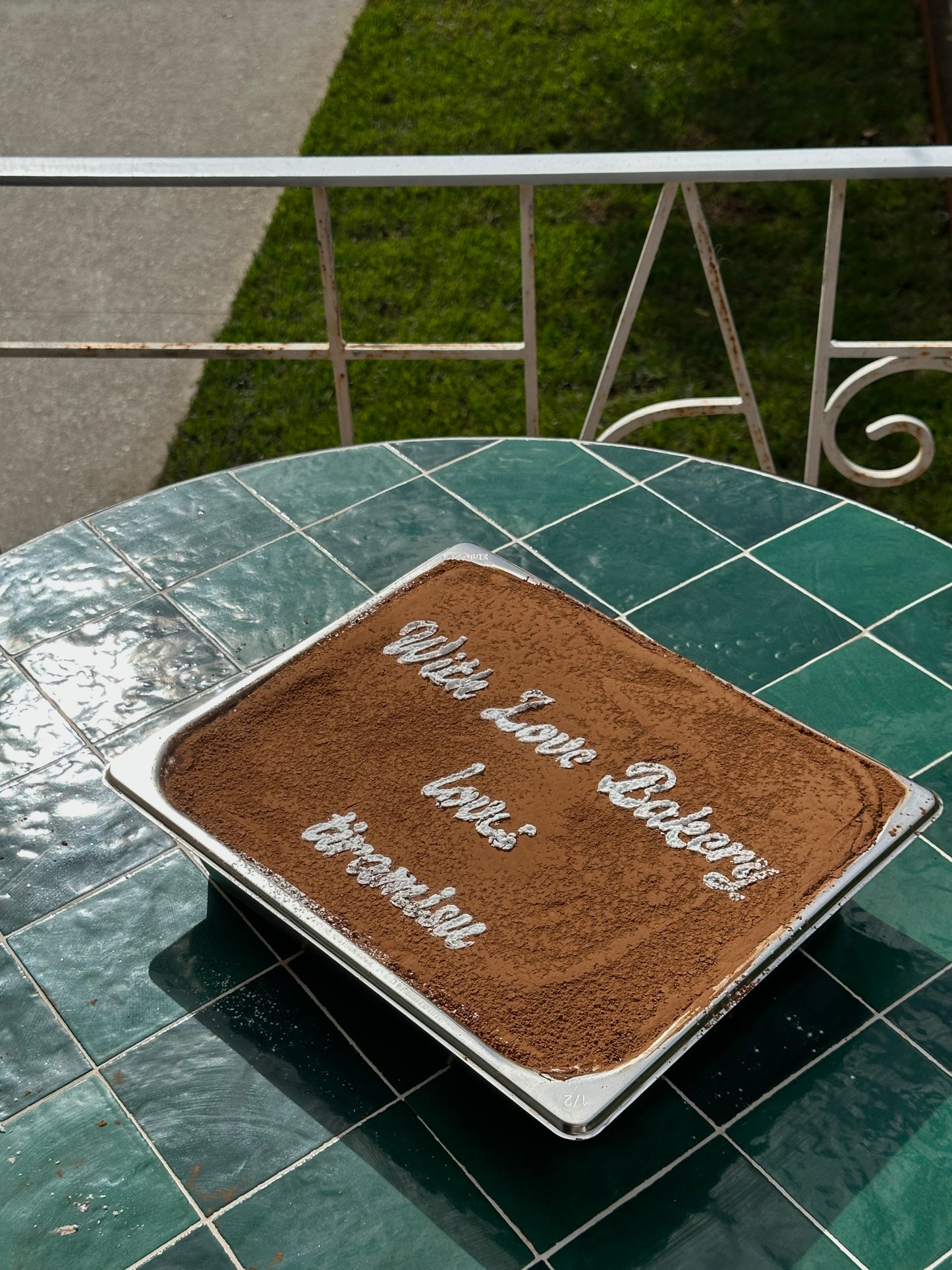 Signature Tiramisu Tray