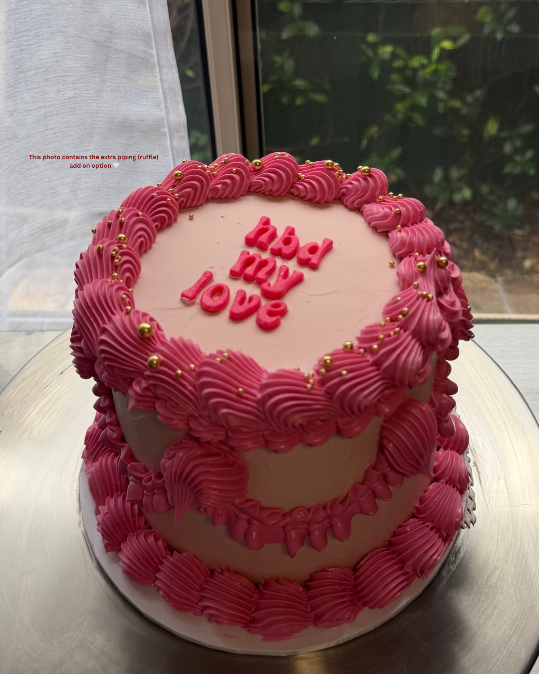 Simple Chic Vintage Cake